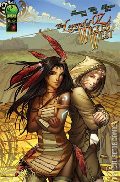 Variant Cover for The Legend of Oz: The Wicked West #18