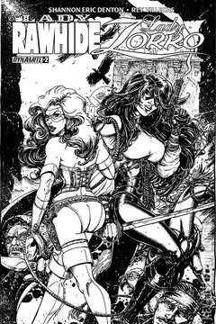 Variant Cover for Lady Rawhide / Lady Zorro #2