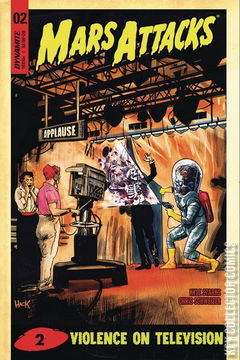 Variant Cover for Mars Attacks #2