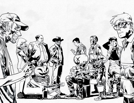 Variant Cover for Exquisite Corpses #3