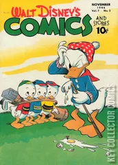 Cover for Walt Disney's Comics and Stories #2 (74)