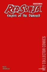 Variant Cover for Red Sonja: Empire of the Damned #1