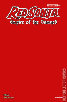 Variant Cover for Red Sonja: Empire of the Damned #1