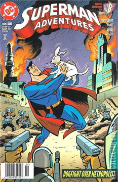 Variant Cover for Superman Adventures #40