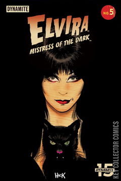 Variant Cover for Elvira: Mistress of the Dark #5