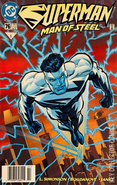 Variant Cover for Superman: The Man of Steel #76