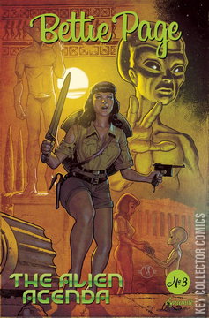 Variant Cover for Bettie Page: Alien Agenda #3