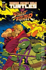 Variant Cover for Teenage Mutant Ninja Turtles vs. Street Fighter #5