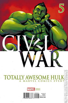 Variant Cover for Totally Awesome Hulk #5