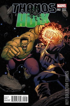 Variant Cover for Thanos vs. Hulk #2