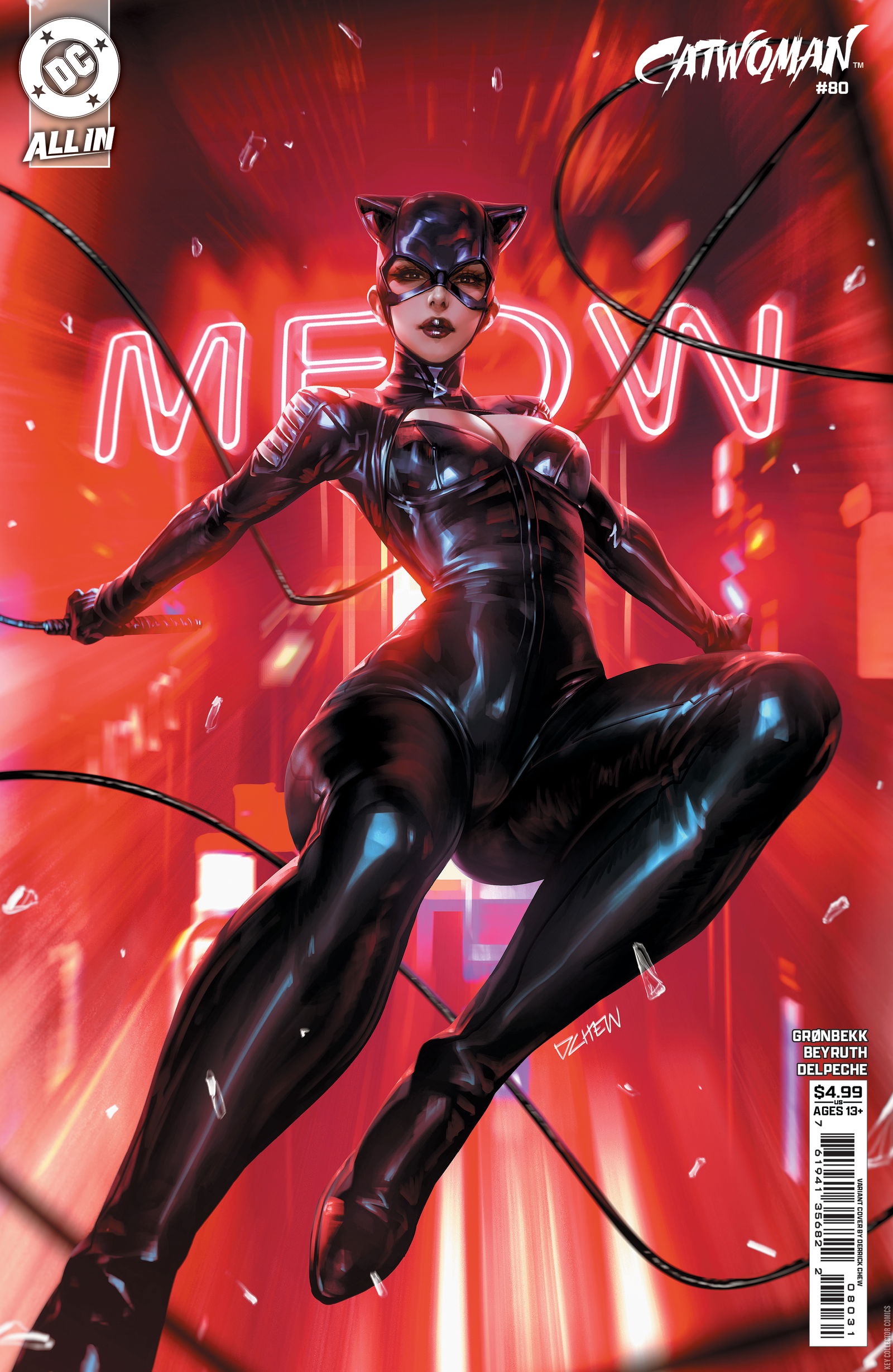 Variant Cover for Catwoman #80