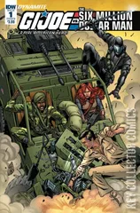Variant Cover for G.I. Joe vs the Six Million Dollar Man #1