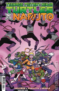 Variant Cover for Teenage Mutant Ninja Turtles / Naruto #3