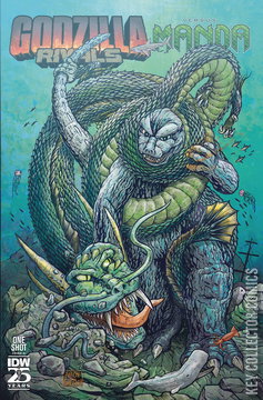 Variant Cover for Godzilla Rivals vs. Manda #1