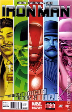 Variant Cover for Iron Man #12