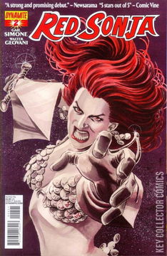 Variant Cover for Red Sonja #2