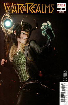 Variant Cover for War of the Realms #3