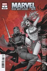 Variant Cover for Marvel: Black, White & Blood and Guts #3