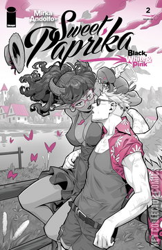 Variant Cover for Sweet Paprika: Black White and Pink #2