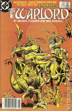 Variant Cover for Warlord, The #105