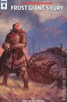 Variant Cover for Dungeons & Dragons: Frost Giant's Fury #4