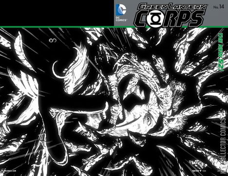 Variant Cover for Green Lantern Corps #14
