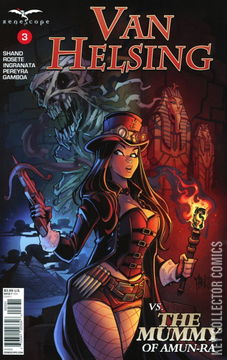 Variant Cover for Van Helsing vs. The Mummy of Amun-Ra #3
