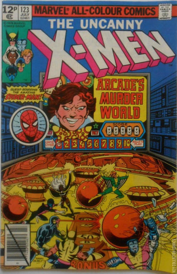 Uncanny X-men #123 アーケード登場❗️アメコミリーフ Uncanny X-Men #123 (1963) | Key Collector Comics