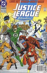 Variant Cover for Justice League International #51