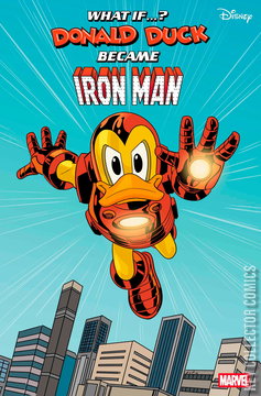 Variant Cover for What If...? Donald Duck Became Iron Man #1