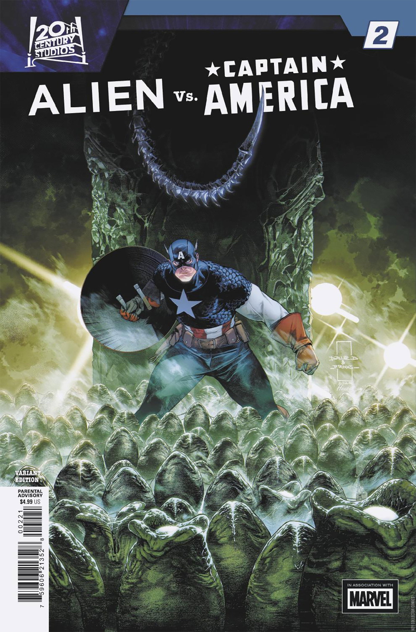 Alien vs. Captain America #2 Published December 2025