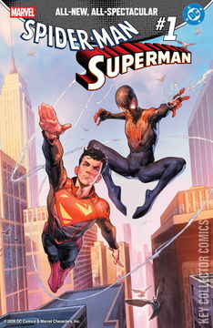 Variant Cover for Marvel / DC: Spider-Man / Superman #1