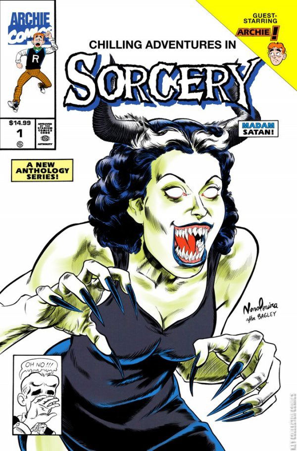 Cover art for Chilling Adventures in Sorcery #1 