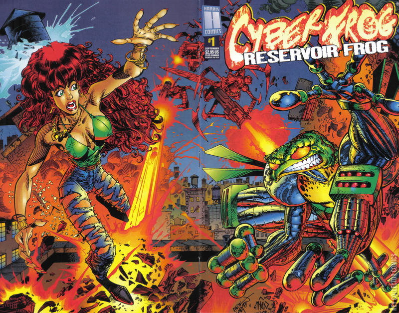 Cyberfrog: Reservoir Frog by Harris | Key Collector Comics