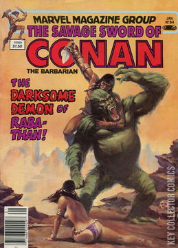 Variant Cover for Savage Sword of Conan, The #84