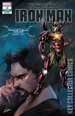 Variant Cover for Tony Stark: Iron Man #1