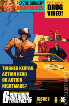 Variant Cover for Six Sidekicks of Trigger Keaton #1