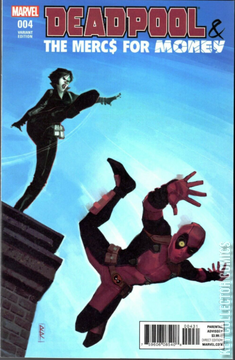 Variant Cover for Deadpool and the Mercs for Money #4