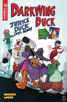 Variant Cover for Darkwing Duck #10