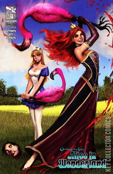 Variant Cover for Grimm Fairy Tales Presents Alice in Wonderland #4