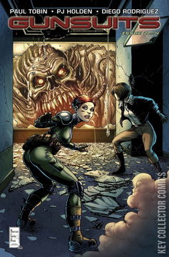 Variant Cover for Famous Monsters Presents: Gunsuits #2