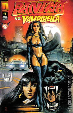 Variant Cover for Vampirella vs. Pantha #1