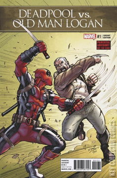 Variant Cover for Deadpool vs. Old Man Logan #1