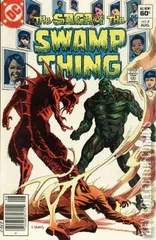 Cover for Saga of the Swamp Thing #4