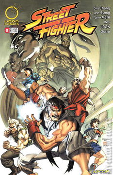 Variant Cover for Street Fighter #8