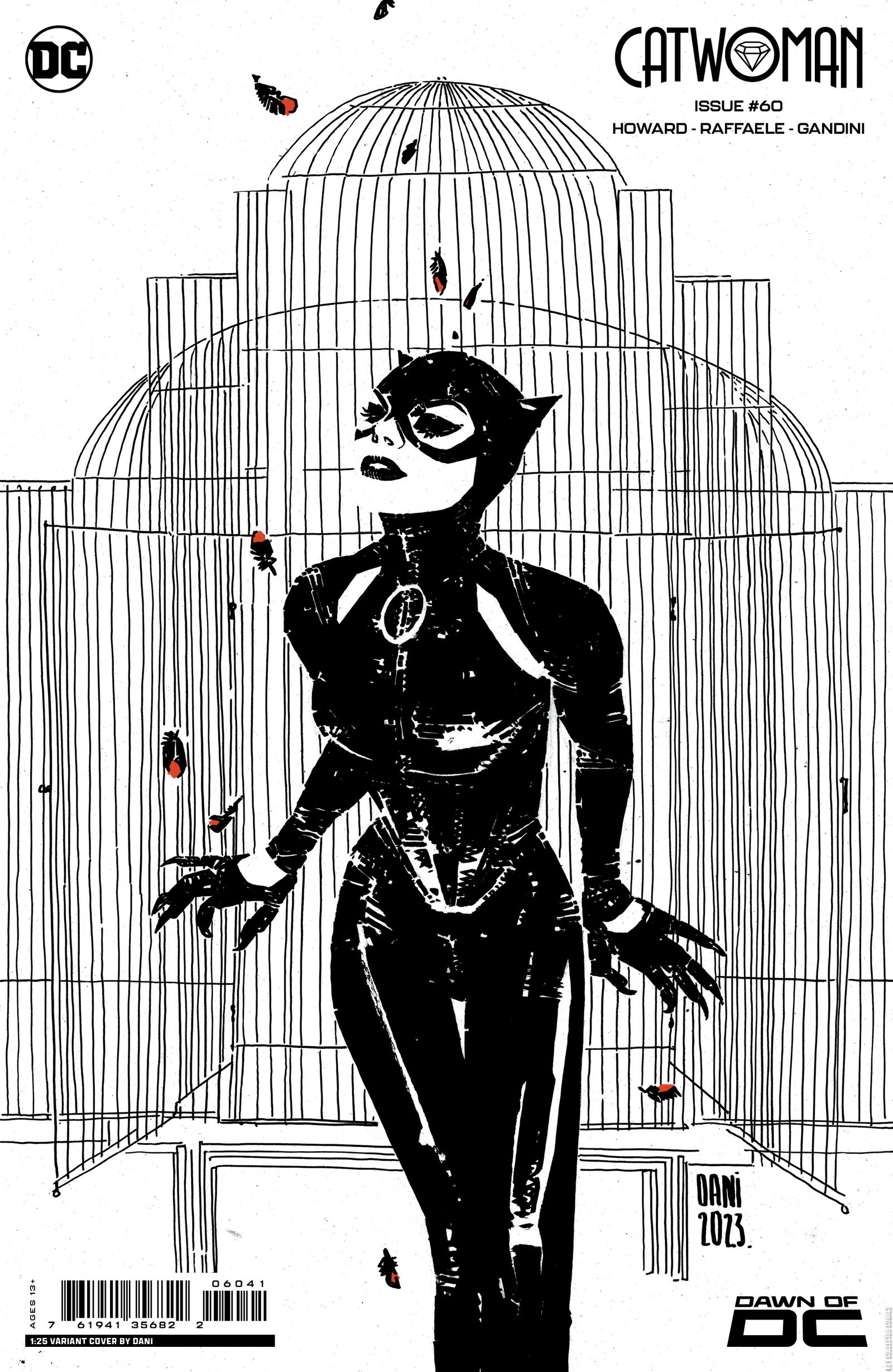 Variant Cover for Catwoman #60
