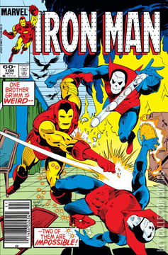 Variant Cover for Iron Man #188