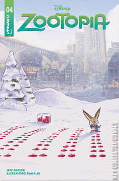 Variant Cover for Zootopia #4