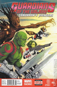 Variant Cover for Guardians of the Galaxy: Tomorrow's Avengers #1