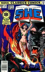 Cover for Marvel Classics Comics #24